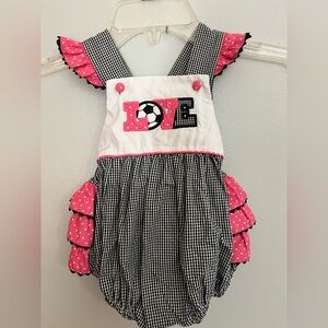 Stellybelly Baby  Girl Ruffle Bubble Size 3‎ months